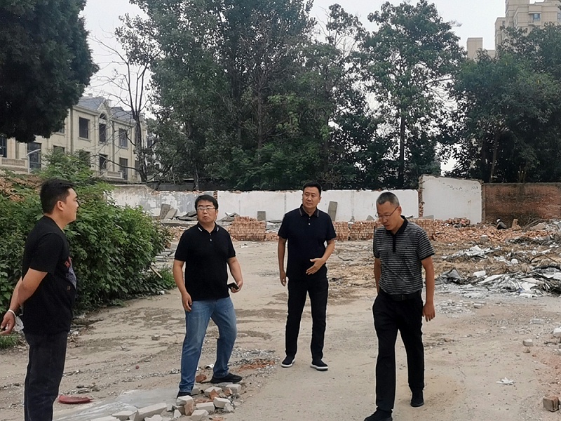 蔚藍公司人員考察萊發項目現場