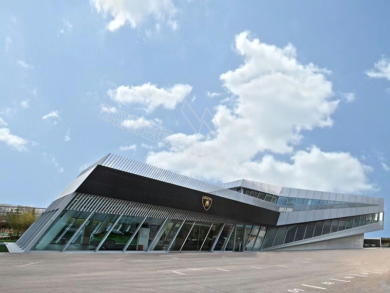 鄭州蘭博基尼鋼結構汽車4S店